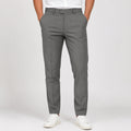 Men's Sage Olive Refined Slim Fit Formal Trousers-3