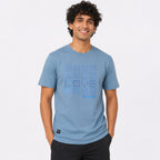 Men's Free Love Graphic Regular Fit T-Shirt-4