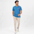 Men's Ocean Breeze Minimal Graphic T-Shirt-1