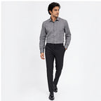 Men's Refined Pista Stripe Executive Formal Shirt-1