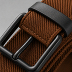 Men's TerraFlex Light Brown Casual Canvas Belt-2