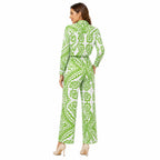 Emerald Breeze Printed Co-Ord Set-4