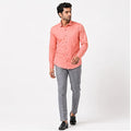 Men's Vibrant Hot Pink Executive Formal Shirt-1
