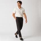 Men's Classic Brown Formal Trousers-1