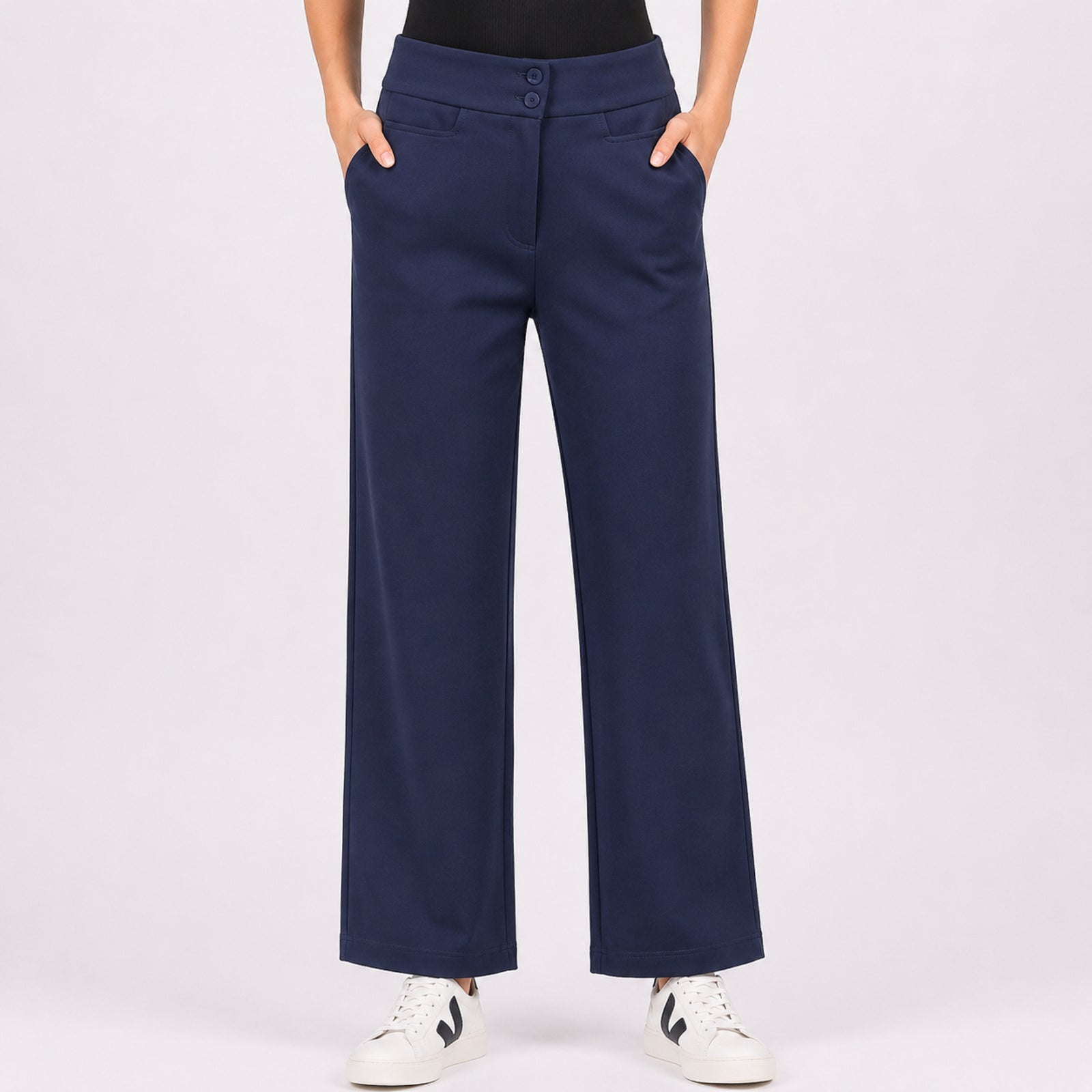 Women's Midnight Motion Wide-Leg Trousers-1