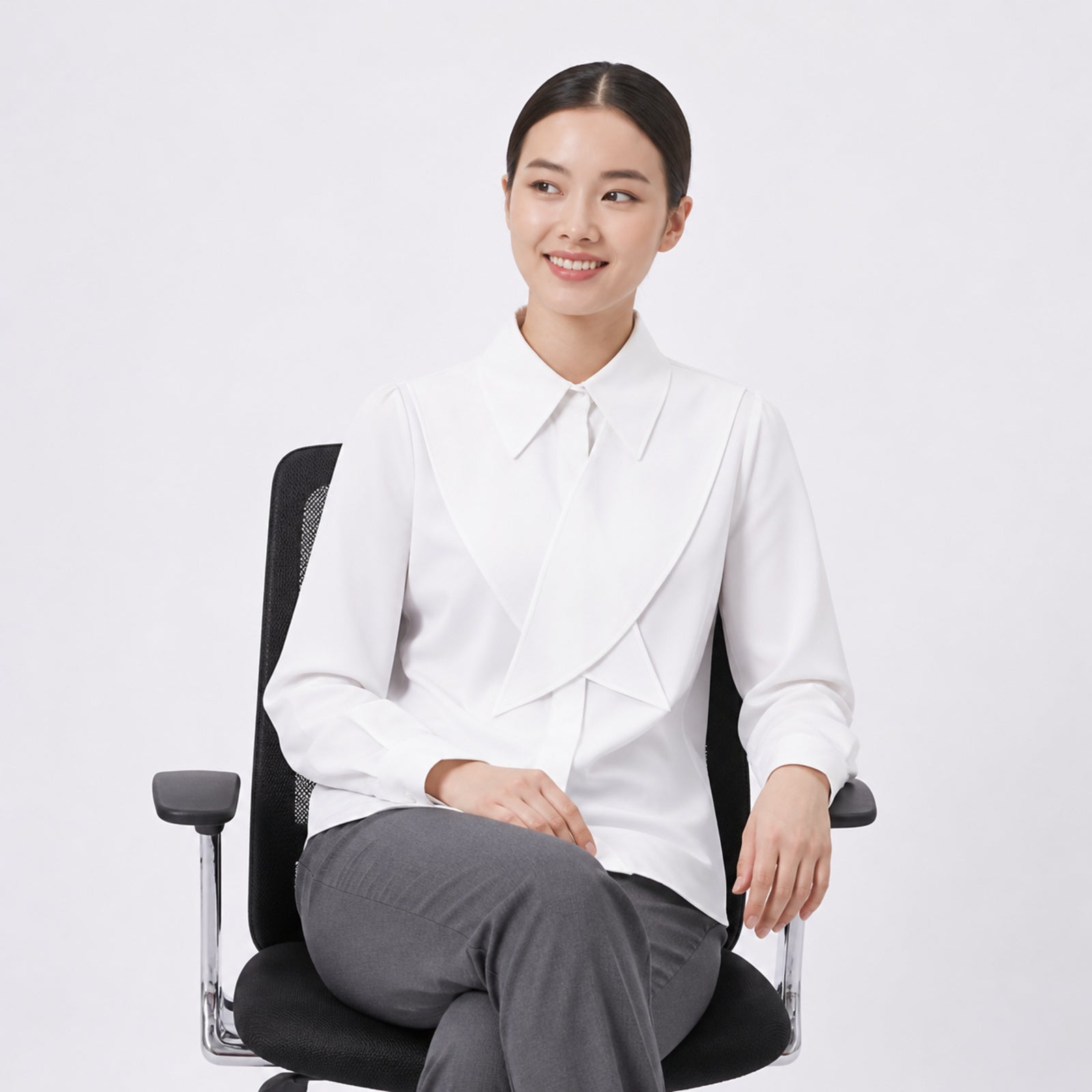 Ivory Structured Overlay Shirt-3