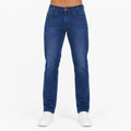 Men's Essential Blue Slim Fit Denim Jeans-3