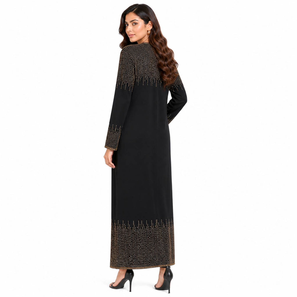 Midnight Shimmer Longline Shrug-4