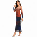 Sunset Ombre Bodycon Dress-2