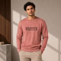 Men's Dusty Coral Statement Graphic Sweatshirt-4
