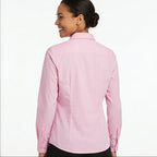 Women's Classic Blush Pink Formal Shirt-4