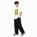 Men's Urban Graphic Print Oversized Cotton T-Shirt-2