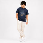 Men's Printed Cotton Casual T-Shirt-4