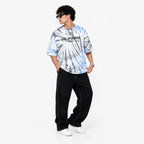 Men's California Tie-Dye Oversized T-Shirt-3