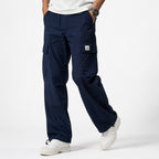 Men's Navy Blue Utility Cargo Jogger Pants-4