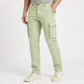 Men's Olive Utility Cargo Pants-4