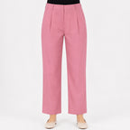 Women's Rose Aura Tailored Trousers-4