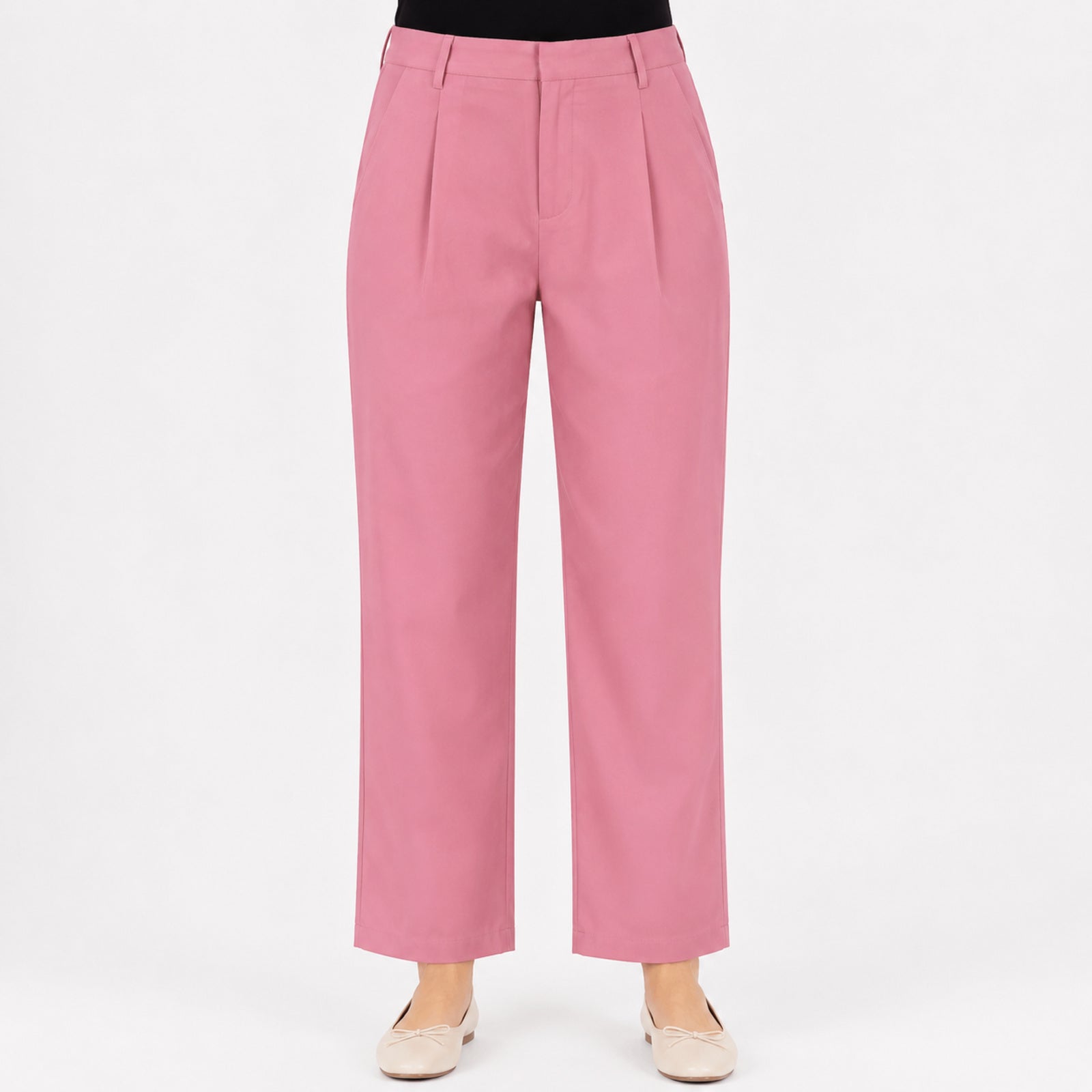 Women's Rose Aura Tailored Trousers-4