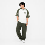 Men's Vintage Raglan Graphic Oversized T-Shirt-3