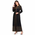 Midnight Shimmer Longline Shrug-1