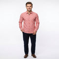 Rosé Grid Classic Slim Fit Shirt-4