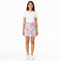 Blossom Breeze Floral Wrap Mini Skirt-1