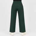 Women's Emerald Flow Wide-Leg Trousers-1