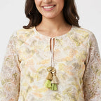 Sunshine Elegance Embroidered Women's Tunic-2