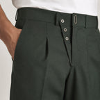 Men's Midnight Black Executive Slim Fit Formal Trousers-4