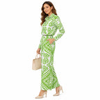 Emerald Breeze Printed Co-Ord Set-3