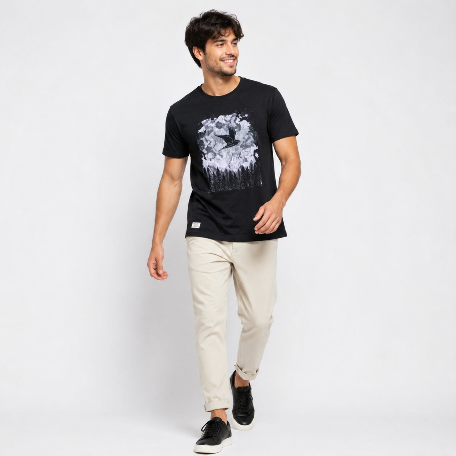 Men's Midnight Brooklyn 1920 Graphic T-Shirt-3