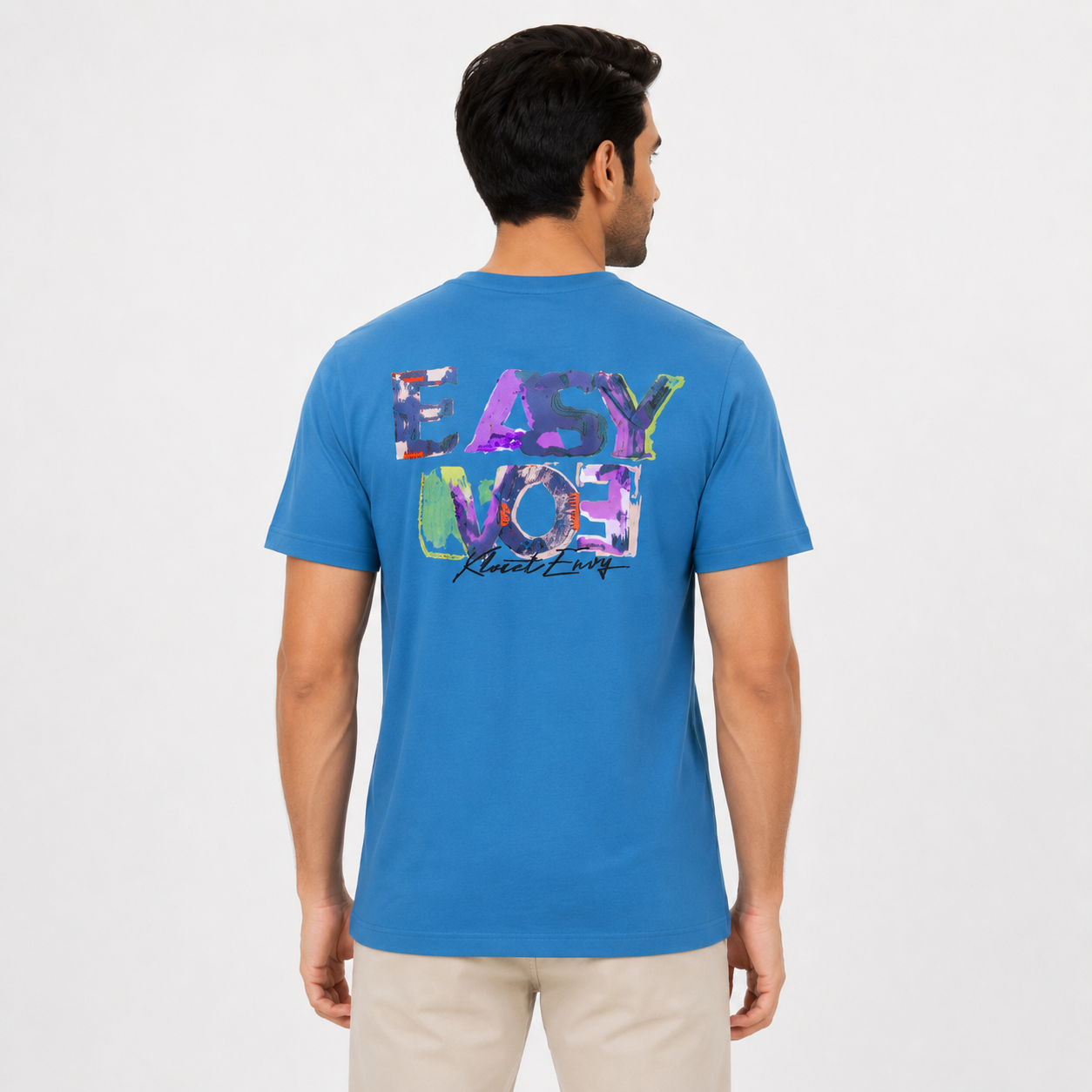 Men's Ocean Breeze Minimal Graphic T-Shirt-3
