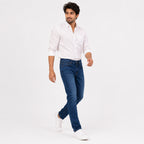 Men's Essential Blue Slim Fit Denim Jeans-4