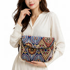 Boho Mosaic Printed Sling Clutch-3