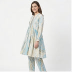 Sky Marble Printed Co-ord Set-2