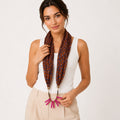 Women's Animal Print Fashion Scarf Necklace-1