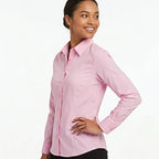 Women's Classic Blush Pink Formal Shirt-2