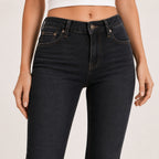 Women's Grey Skinny Fit Denim Jeans-3