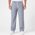 Men's Light Grey Relaxed Fit Lounge Trousers-4