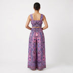 Women's Mystic Paisley Co-Ord Lounge Set-4