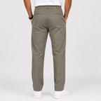 Men's Classic Sand Beige Smart Fit Formal Trousers-2