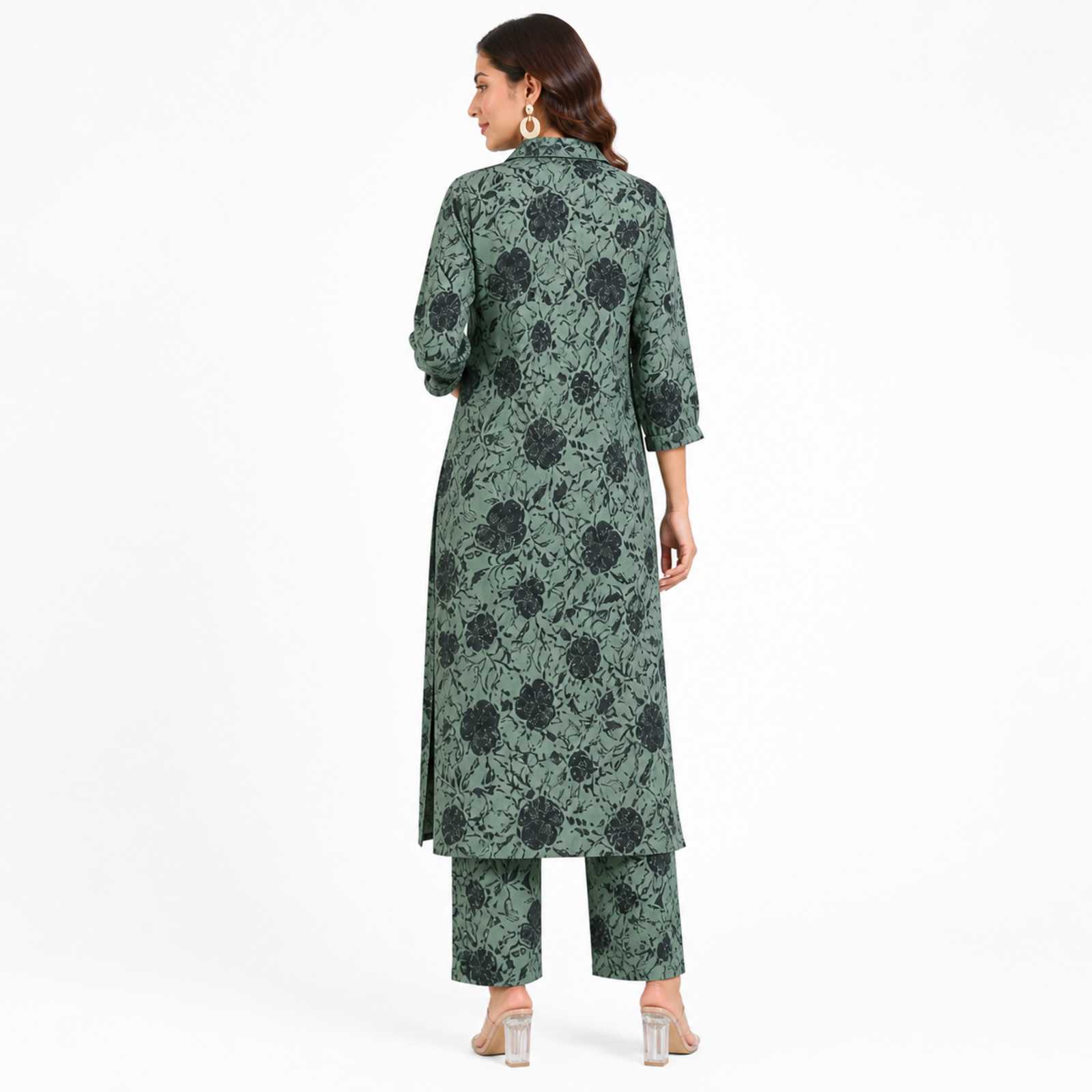 Bloom Printed Kurta Pant Co-ord Set-4