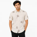 Men's Desert Orbit Printed Resort Shirt-1