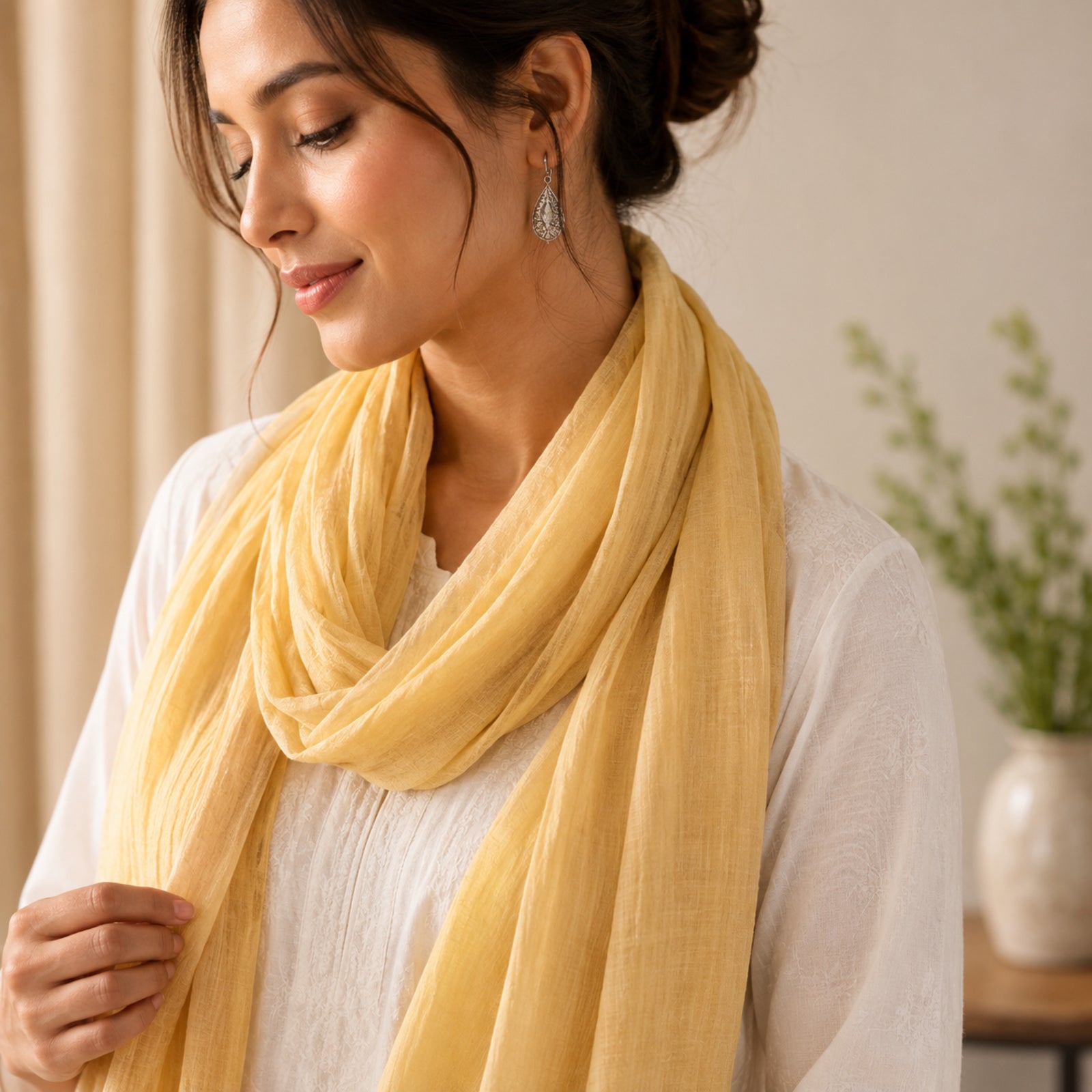 Women's Soft Knit Winter Stole-2